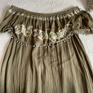 off the shoulder top from francesca’s collections